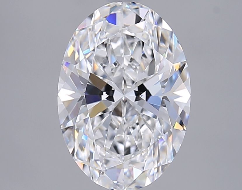 Oval Lab-Grown Diamond 2.51ct D VVS1