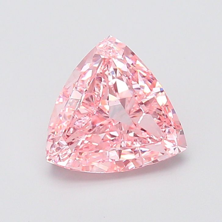 Trilliant Fancy Vivid Pink Lab-grown Diamond 3.04ct VS1 loose diamond