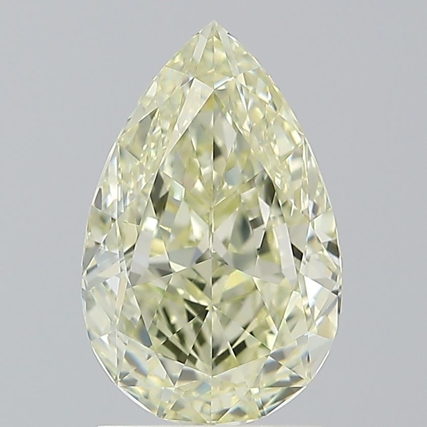 Pear Violet Natural Diamond 2.1ct VVS2 loose diamond