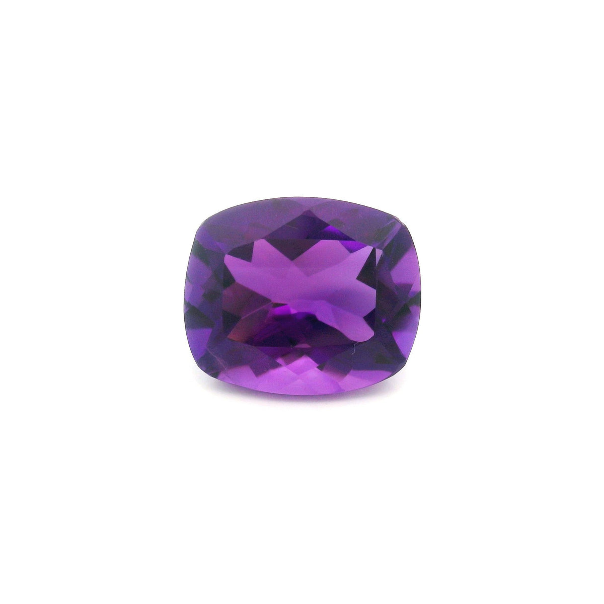 Cushion Purple Amethyst 5.53ct loose gemstone
