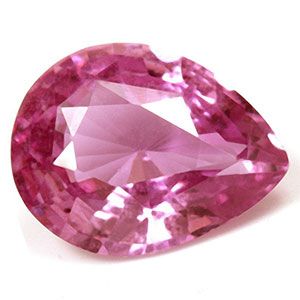 Pear Pink Sapphire 1.89ct loose gemstone