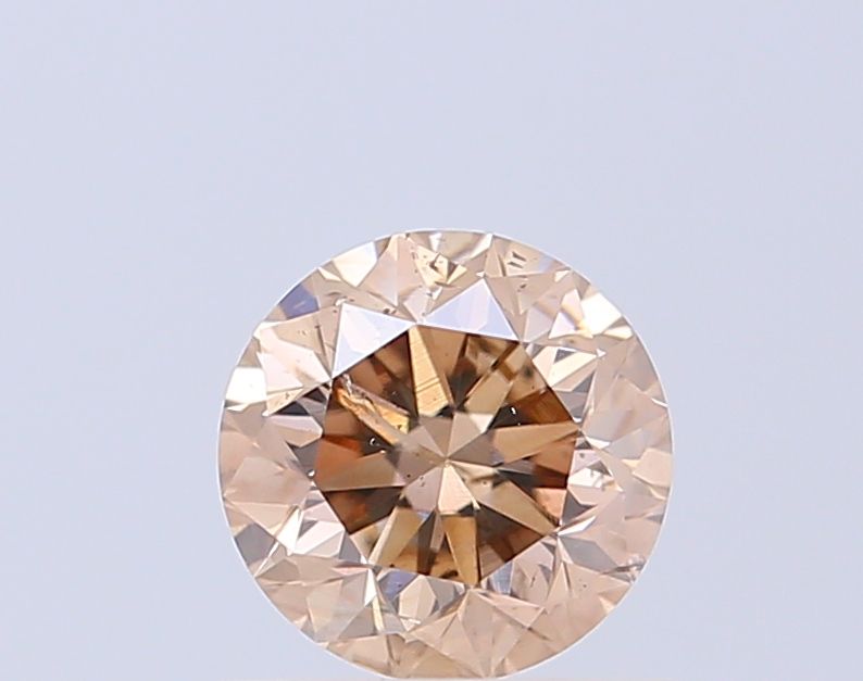 Round Fancy Brown Natural Diamond 1.01ct SI2 loose diamond