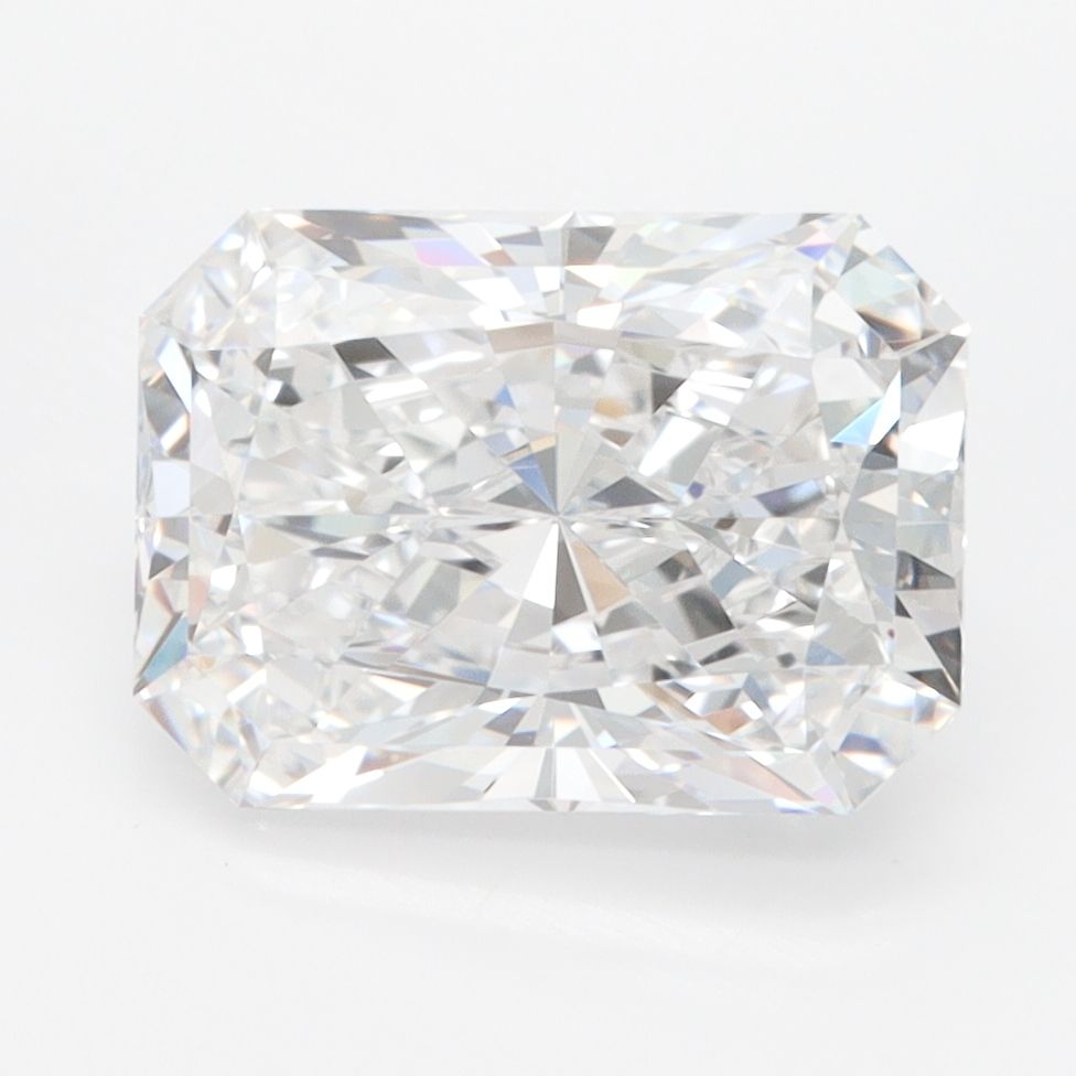 Radiant Lab-Grown Diamond 3.34ct D VVS1