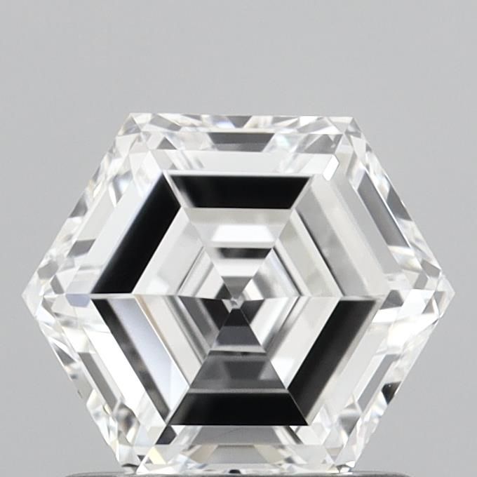 Hexagonal Lab-Grown Diamond 1.04ct D VVS1