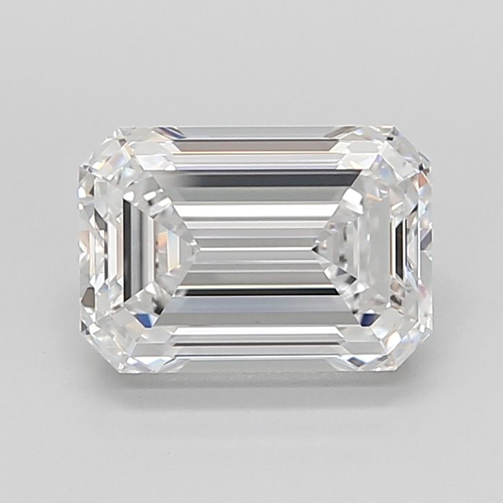 Emerald Lab-Grown Diamond 3.72ct F VVS1 (IGI)