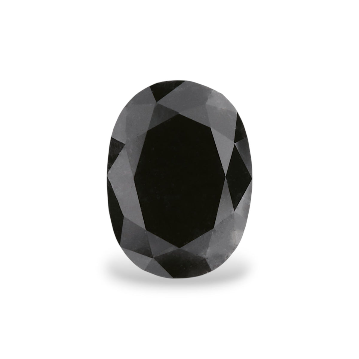 Oval Fancy Black Natural Diamond 1.29ct VVS2 loose diamond