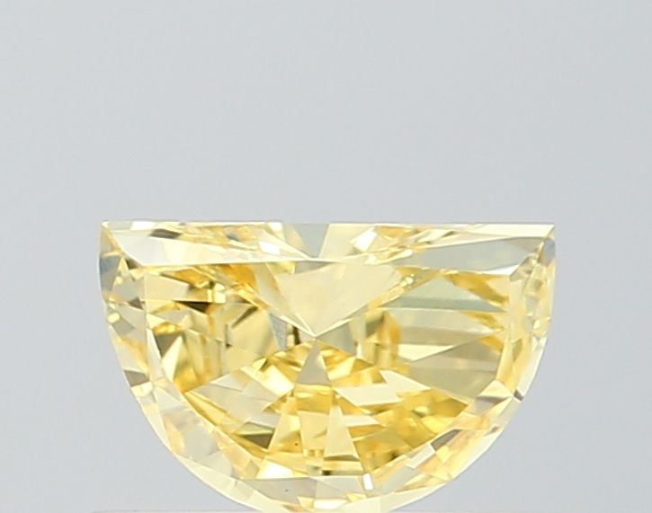 Half Moon Fancy Intense Yellow Lab-grown Diamond 0.28ct VS1 loose diamond