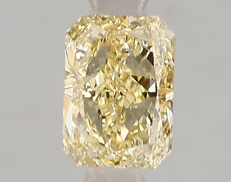 Radiant Fancy Intense Yellow Lab-grown Diamond 1.1ct VS1 loose diamond