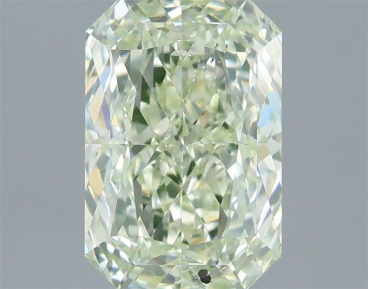 Cushion Fancy Light Yellow Green Natural Diamond 0.7ct SI2 loose diamond