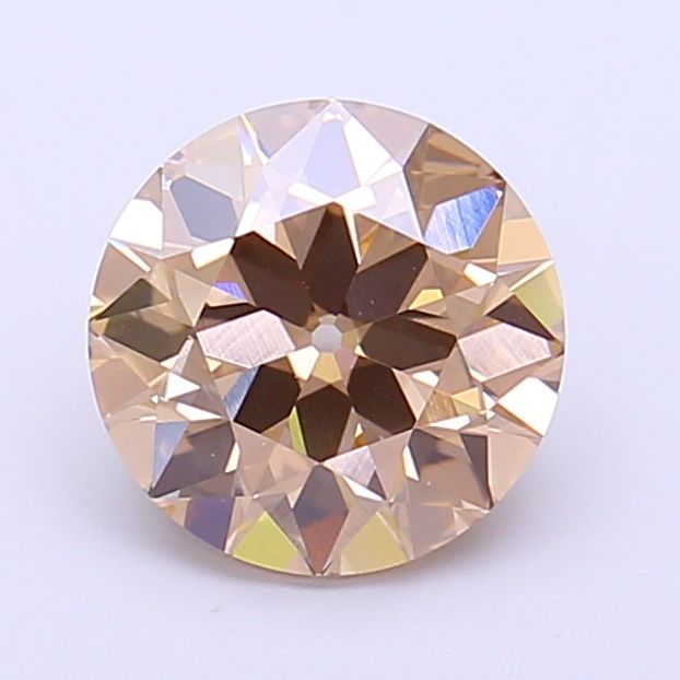 Round Fancy Light Brown Lab-grown Diamond 1.73ct VVS2 loose diamond