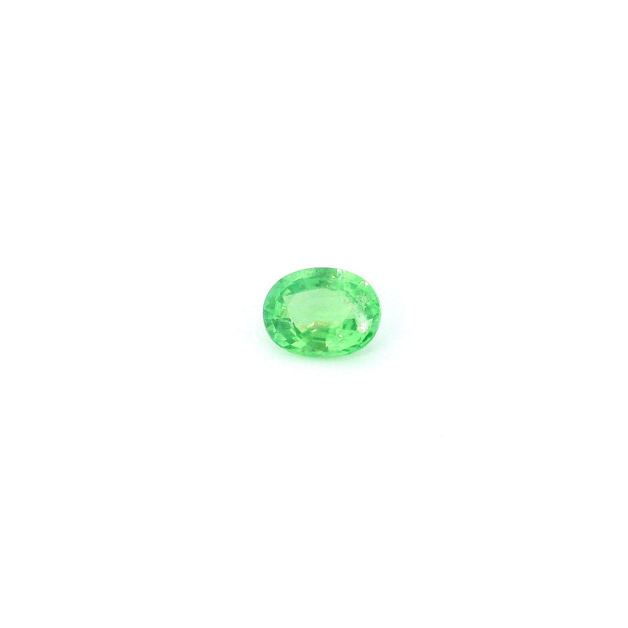 Oval Green Garnet 0.36ct loose gemstone