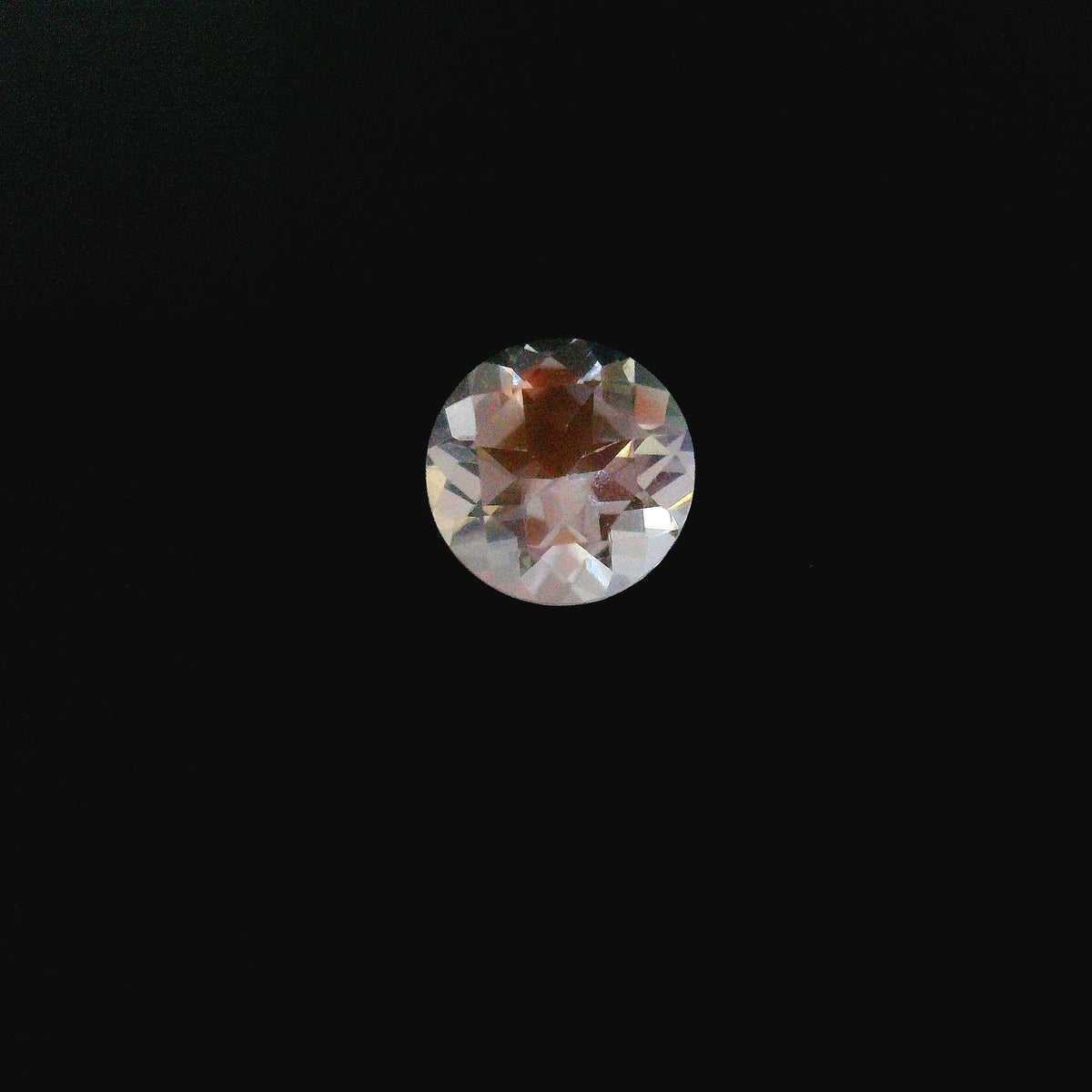 Round White Moonstone 0.76ct loose gemstone