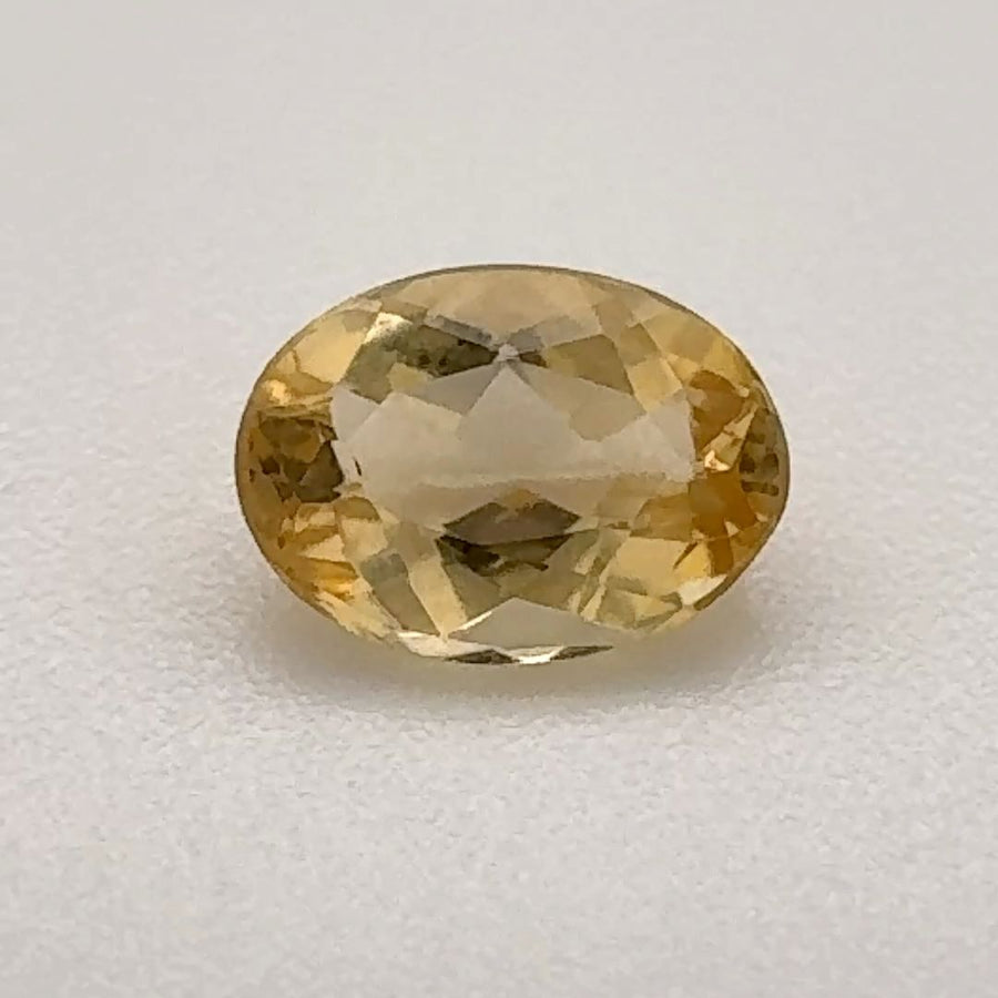 Oval Yellow Topaz 0.72ct loose gemstone