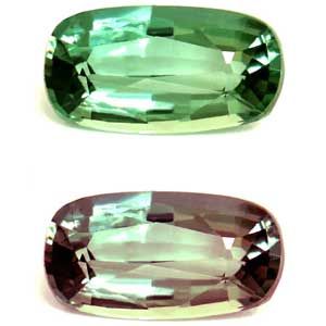Cushion Green Alexandrite 0.23ct loose gemstone