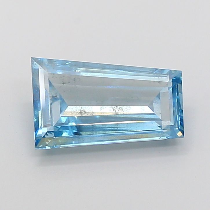 Tapered Baguette Fancy Intense Blue Lab-grown Diamond 3.47ct SI2 loose diamond