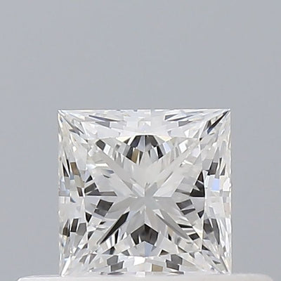 Princess Natural Diamond 0.41ct E VVS1
