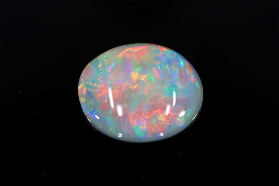 Oval Multi_color Opal 1.57ct loose gemstone