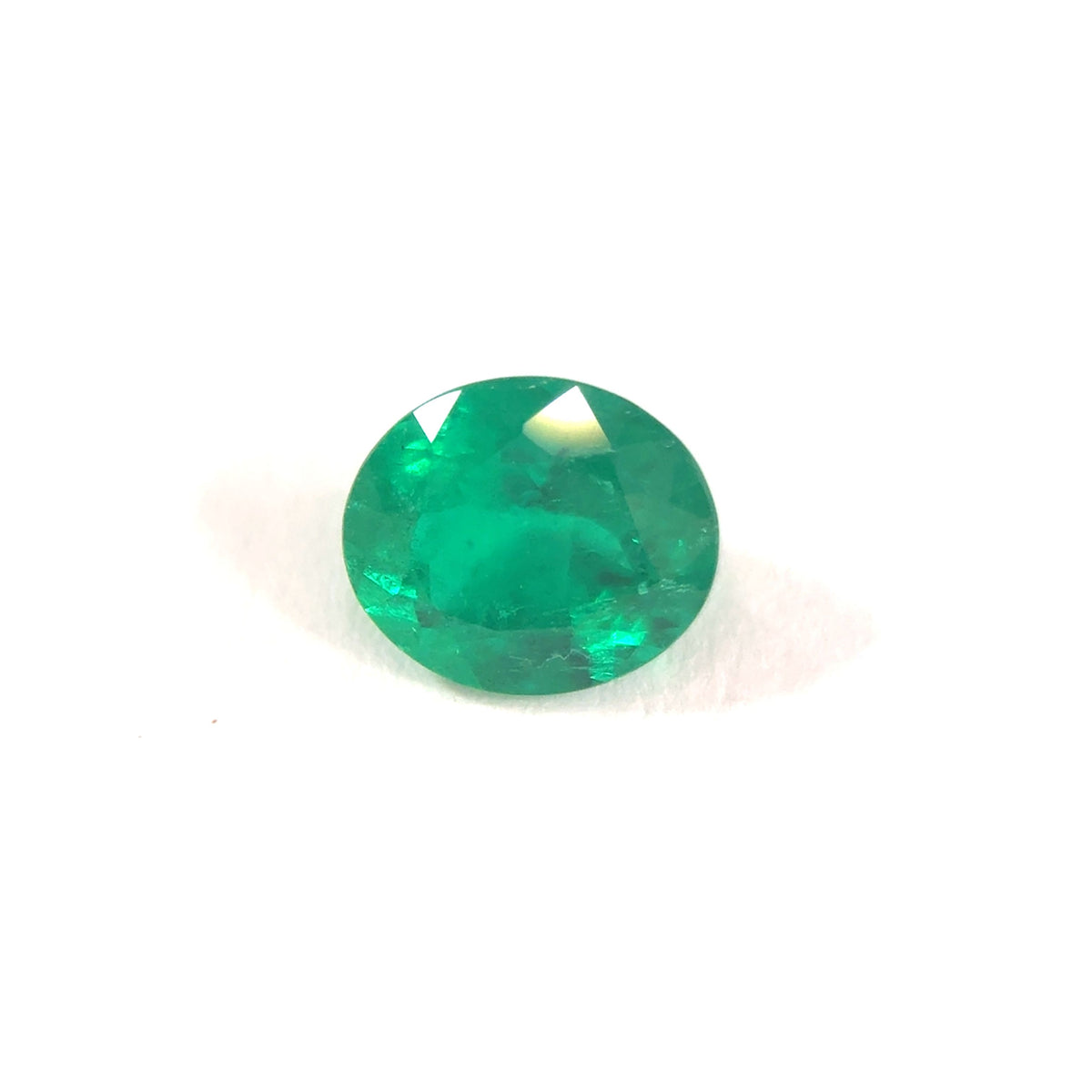 Oval Green Emerald 1.34ct loose gemstone