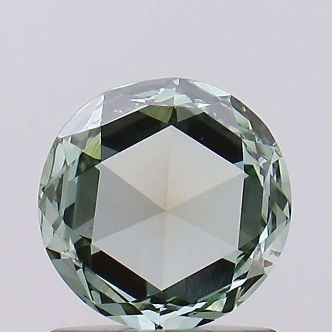 Rose Fancy Intense Green Lab-grown Diamond 0.74ct VS1 loose diamond