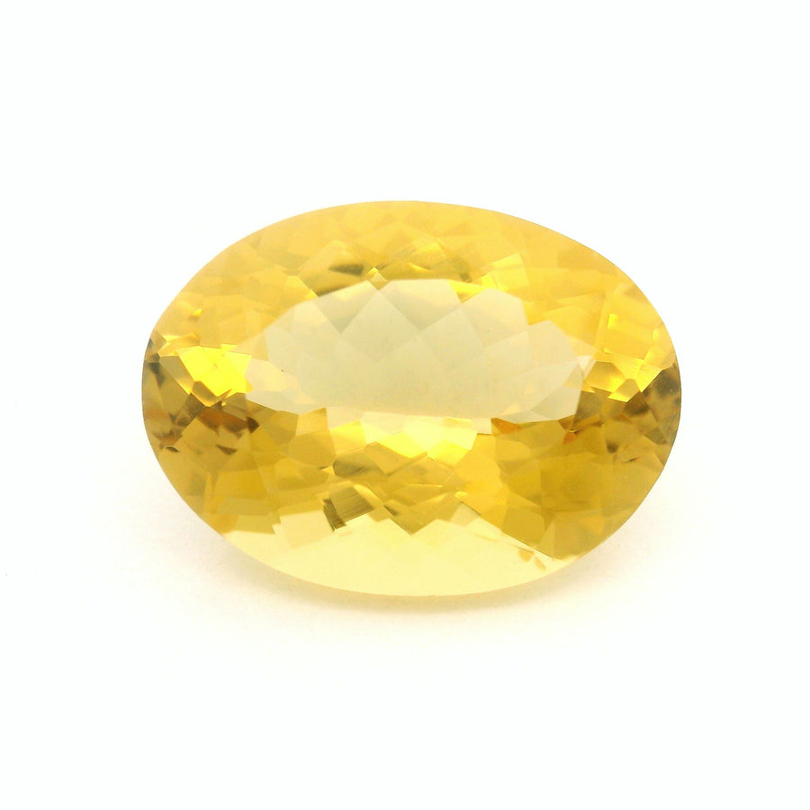 Oval Yellow Citrine 10.86ct loose gemstone