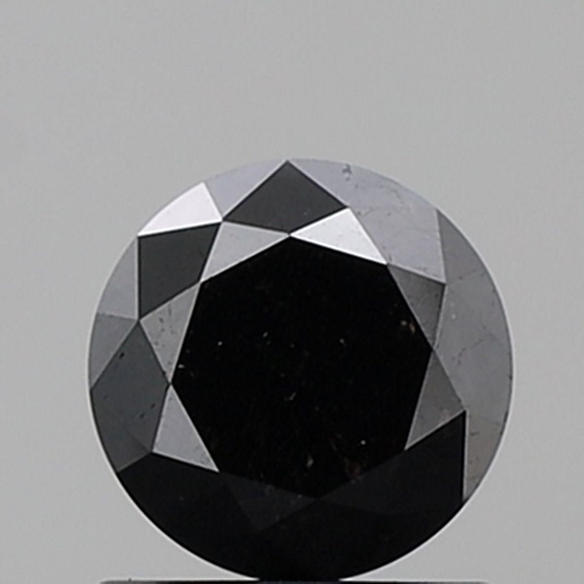 Round Black Natural Diamond 1.16ct VVS2 loose diamond