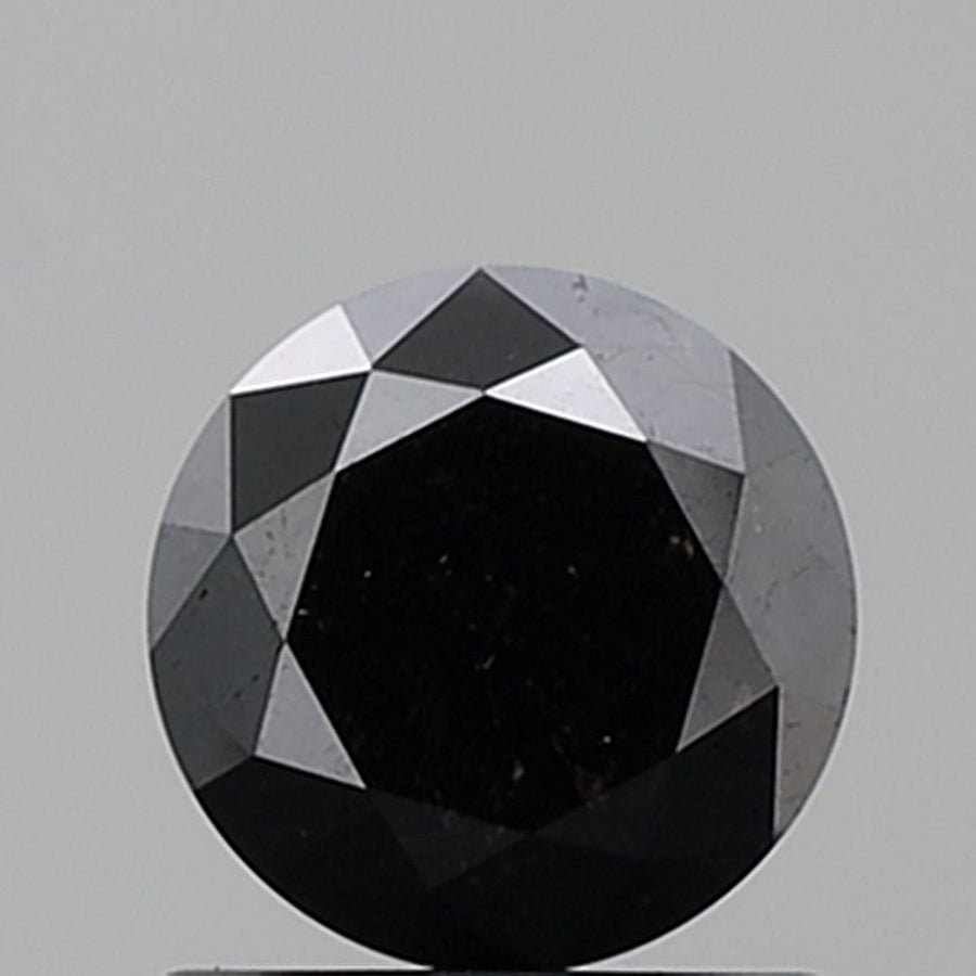 Round Black Natural Diamond 1.16ct VVS2 loose diamond
