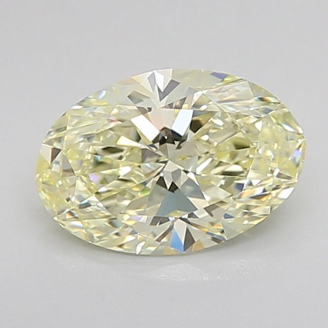 Oval Fancy Intense Yellow Lab-grown Diamond 1.51ct VS1 loose diamond
