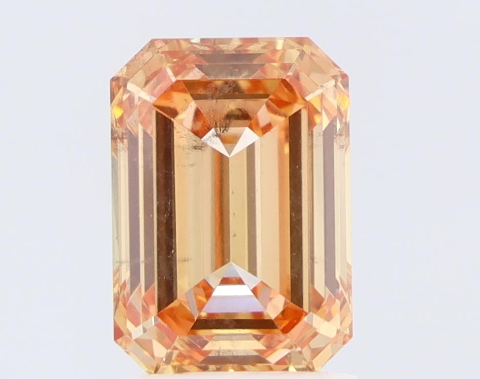 Emerald Fancy Orange Lab-grown Diamond 2.02ct VS2 loose diamond