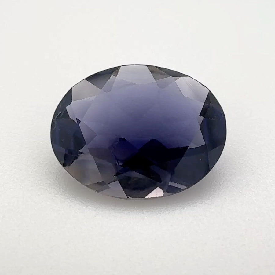 Oval Blue Iolite 2.26ct loose gemstone
