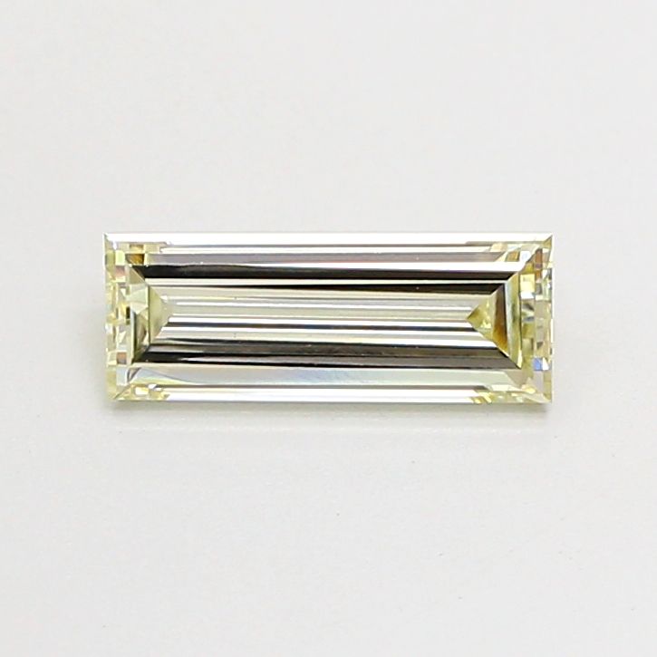 Baguette Fancy Vivid Yellow Lab-grown Diamond 0.66ct VS1 loose diamond