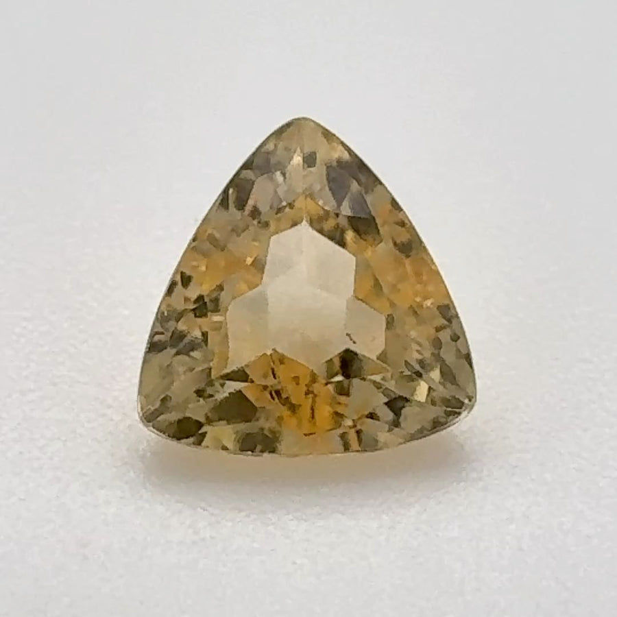 Trilliant Yellow Topaz 1.045ct loose gemstone