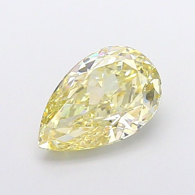 Pear Fancy Yellow Lab-grown Diamond 1.53ct VVS2 loose diamond
