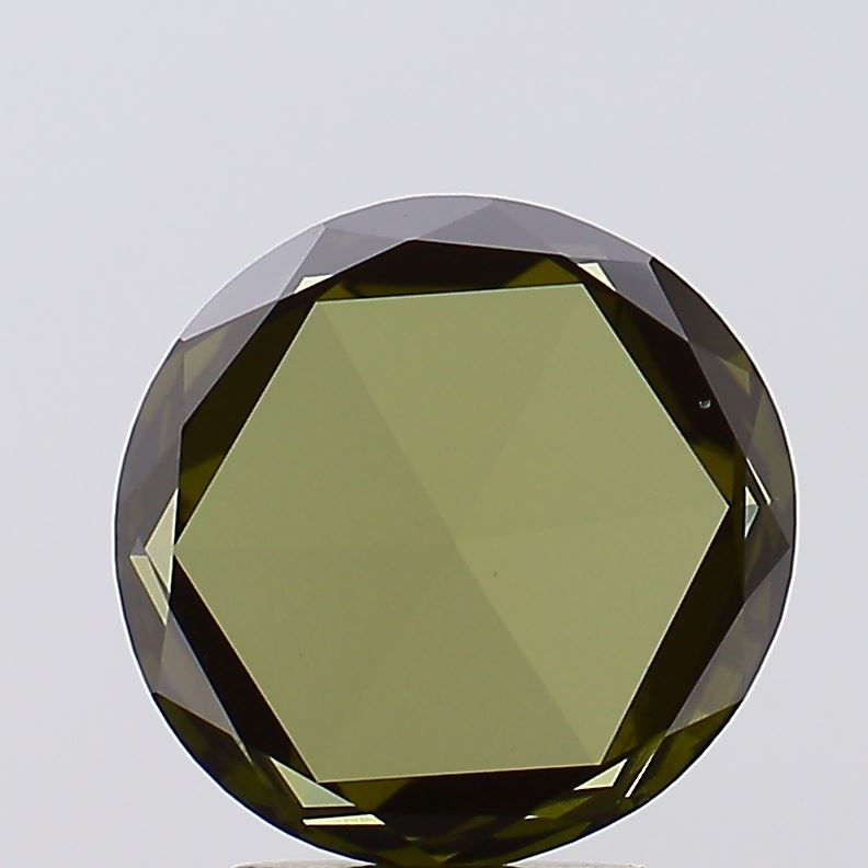 Rose Fancy Vivid Green Lab-grown Diamond 2.02ct VS1 loose diamond