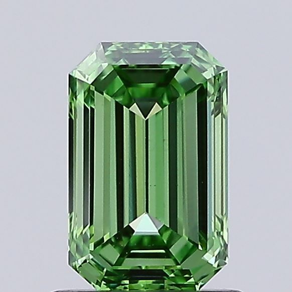 Emerald Fancy Vivid Green Lab-grown Diamond 0.27ct VS1 loose diamond