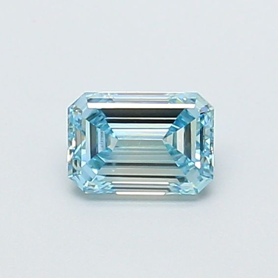 Emerald Fancy Intense Blue Lab-grown Diamond 0.52ct VVS2 loose diamond