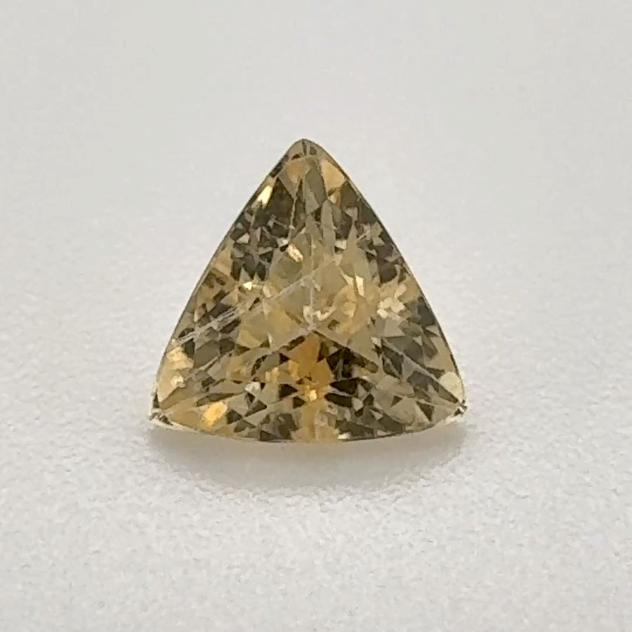 Trilliant Yellow Topaz 0.755ct loose gemstone