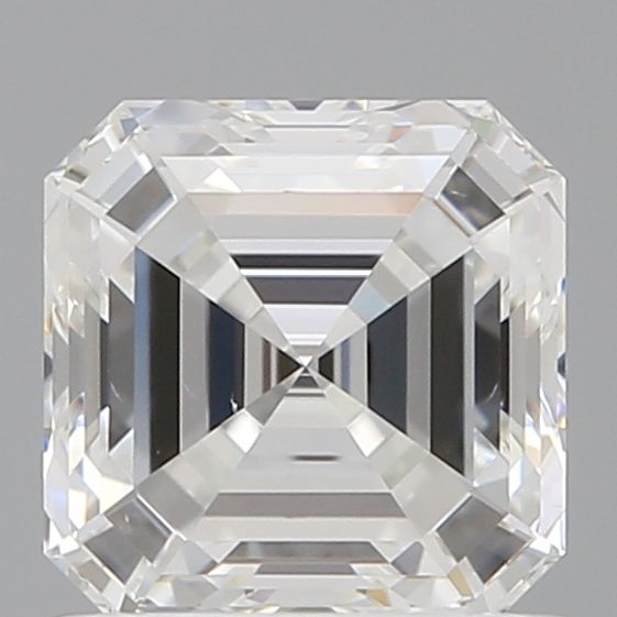 Asscher Natural Diamond 0.90ct F VS2