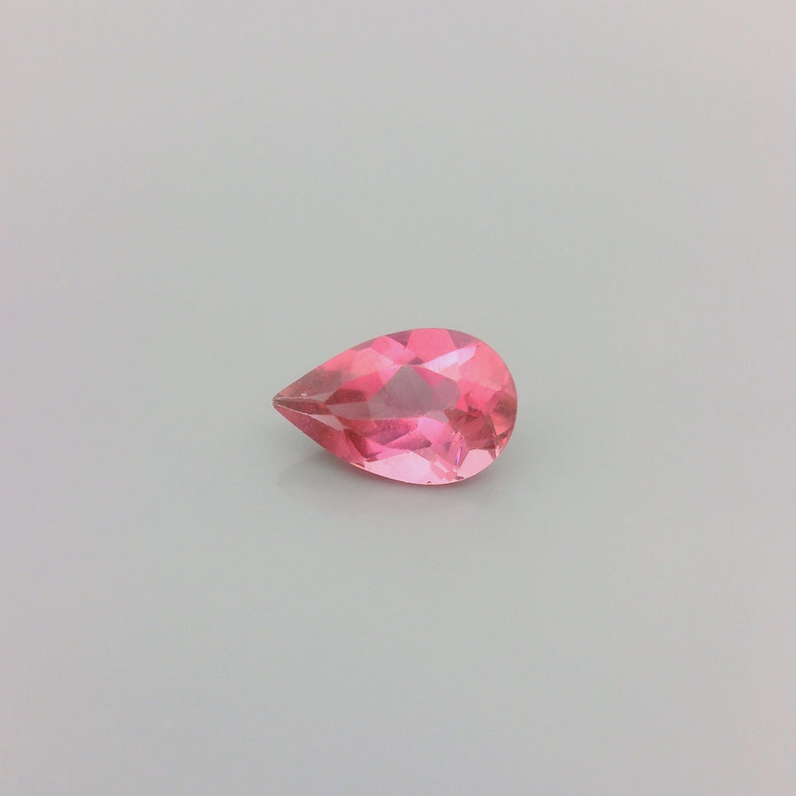 Pear Pink Tourmaline 0.8ct loose gemstone