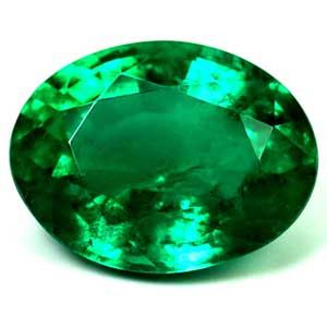 Oval Green Emerald 2.26ct loose gemstone