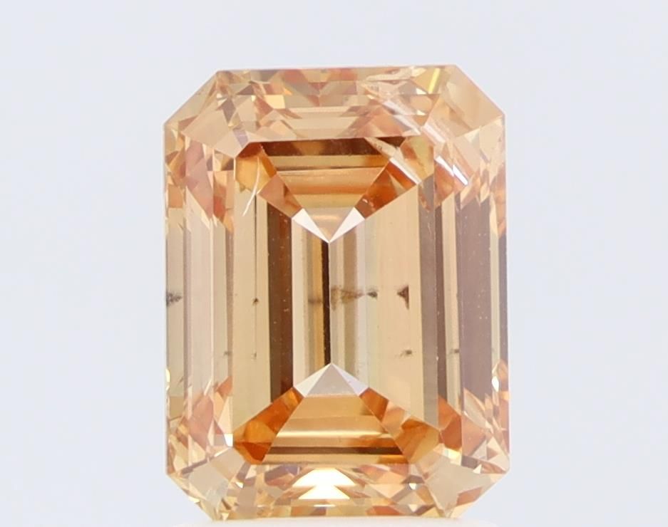 Emerald Fancy Orange Lab-grown Diamond 1.98ct VS2 loose diamond