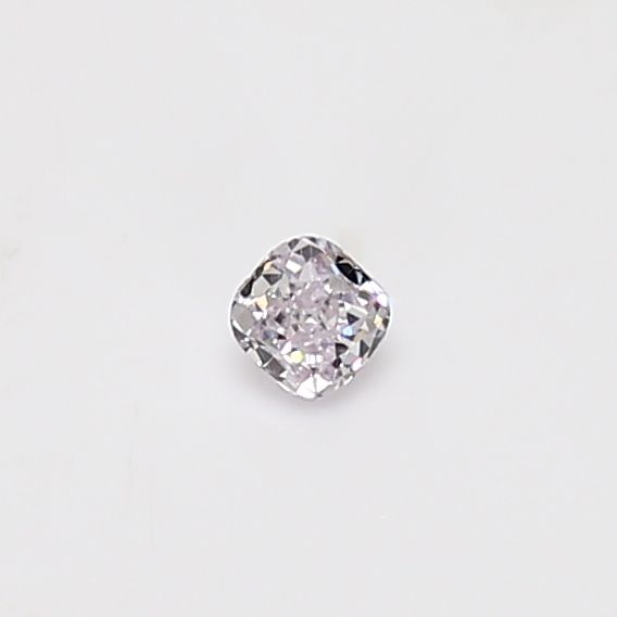 Cushion Very Light Pink Natural Diamond 0.1ct loose diamond