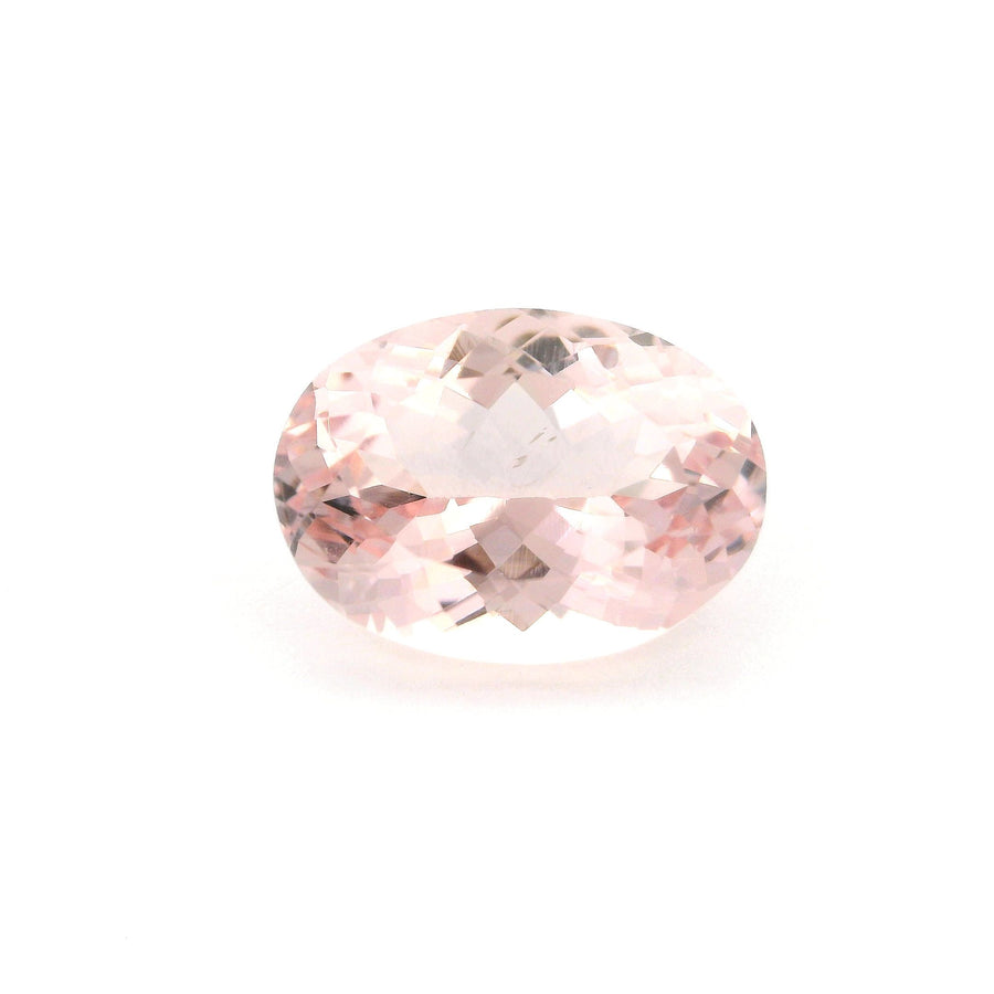 Oval Pink Morganite 6.4ct loose gemstone