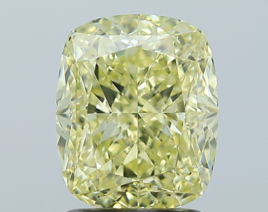 Cushion Fancy Yellow Natural Diamond 2.23ct VS2 loose diamond
