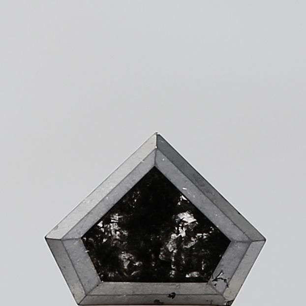 Trilliant Black Natural Diamond 0.96ct VS2 loose diamond