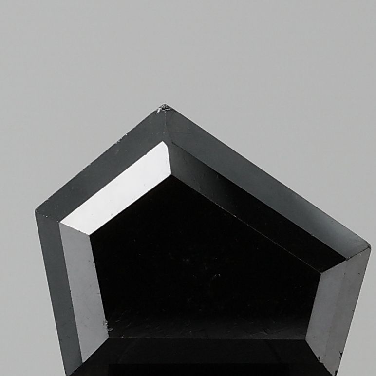 Trapezoid Fancy Black Natural Diamond 4.83ct VS2 loose diamond