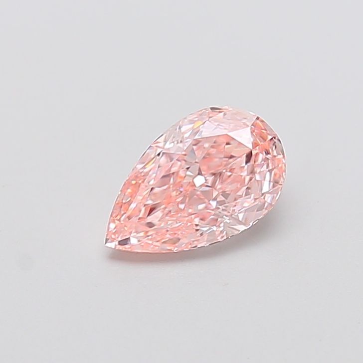 Pear Fancy Intense Pink Lab-grown Diamond 1.1ct VS1 loose diamond
