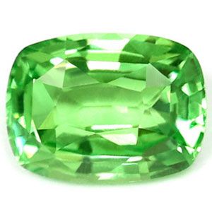 Cushion Green Garnet 1.32ct loose gemstone