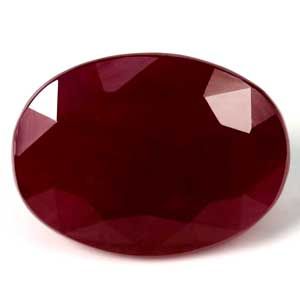 Oval Red Ruby 3.94ct loose gemstone