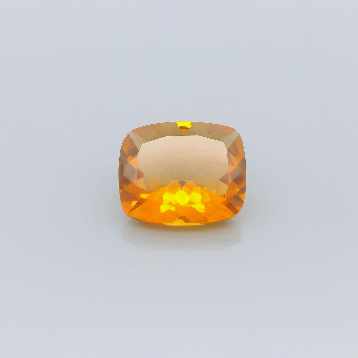Cushion Yellow Citrine 3.71ct loose gemstone
