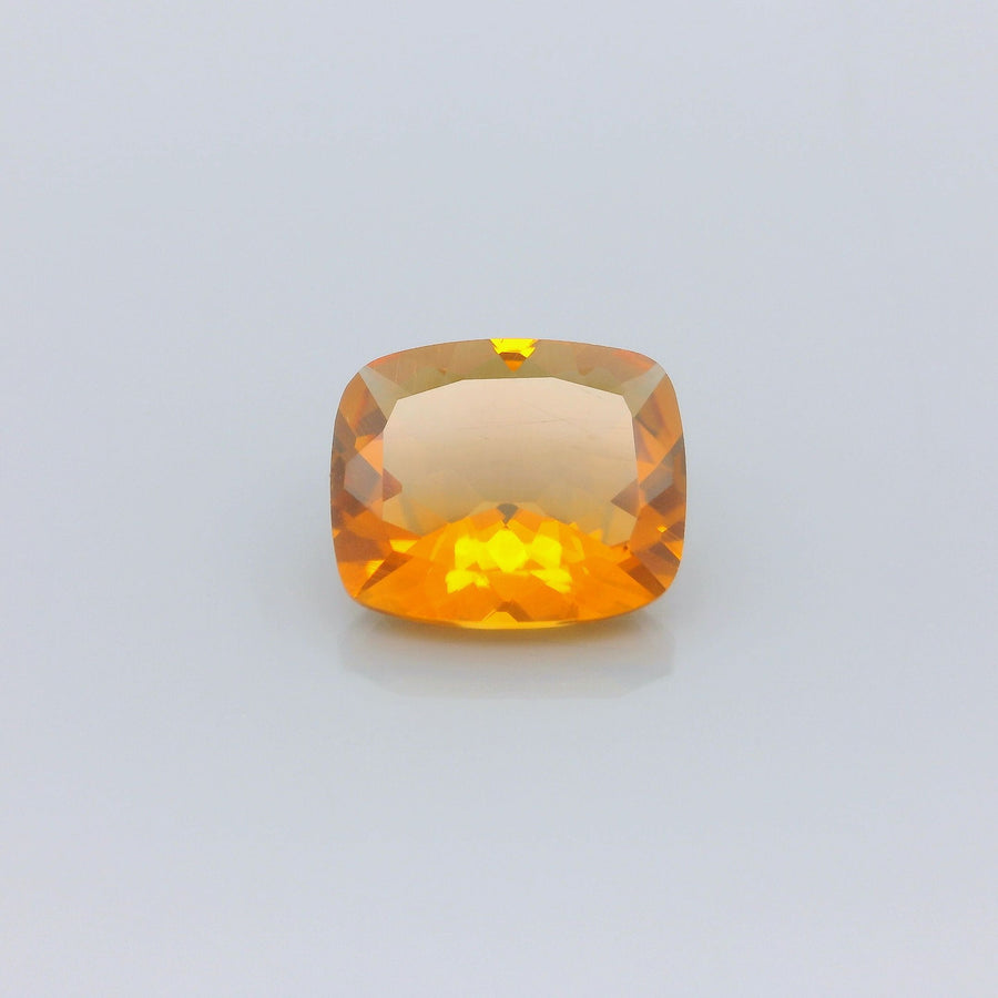 Cushion Yellow Citrine 3.71ct loose gemstone